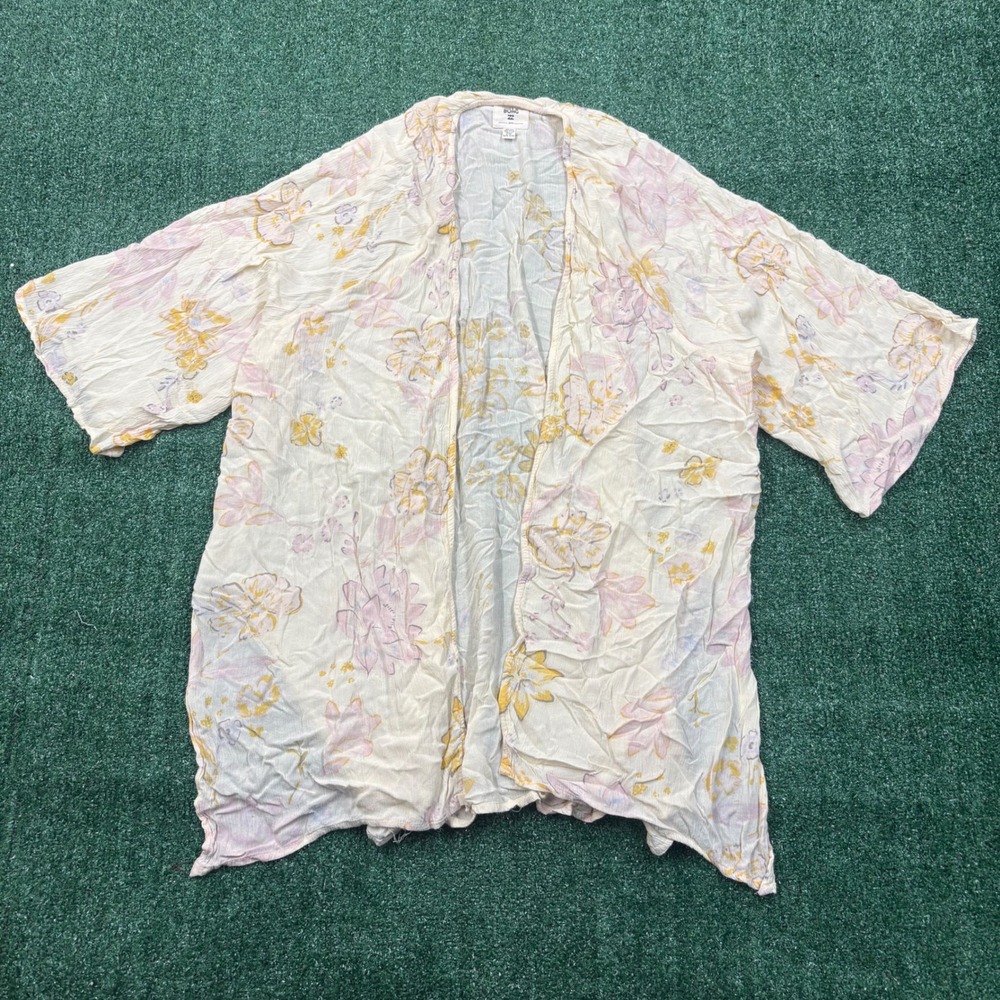 Billabong Floral Kimono Cardigan Coverup